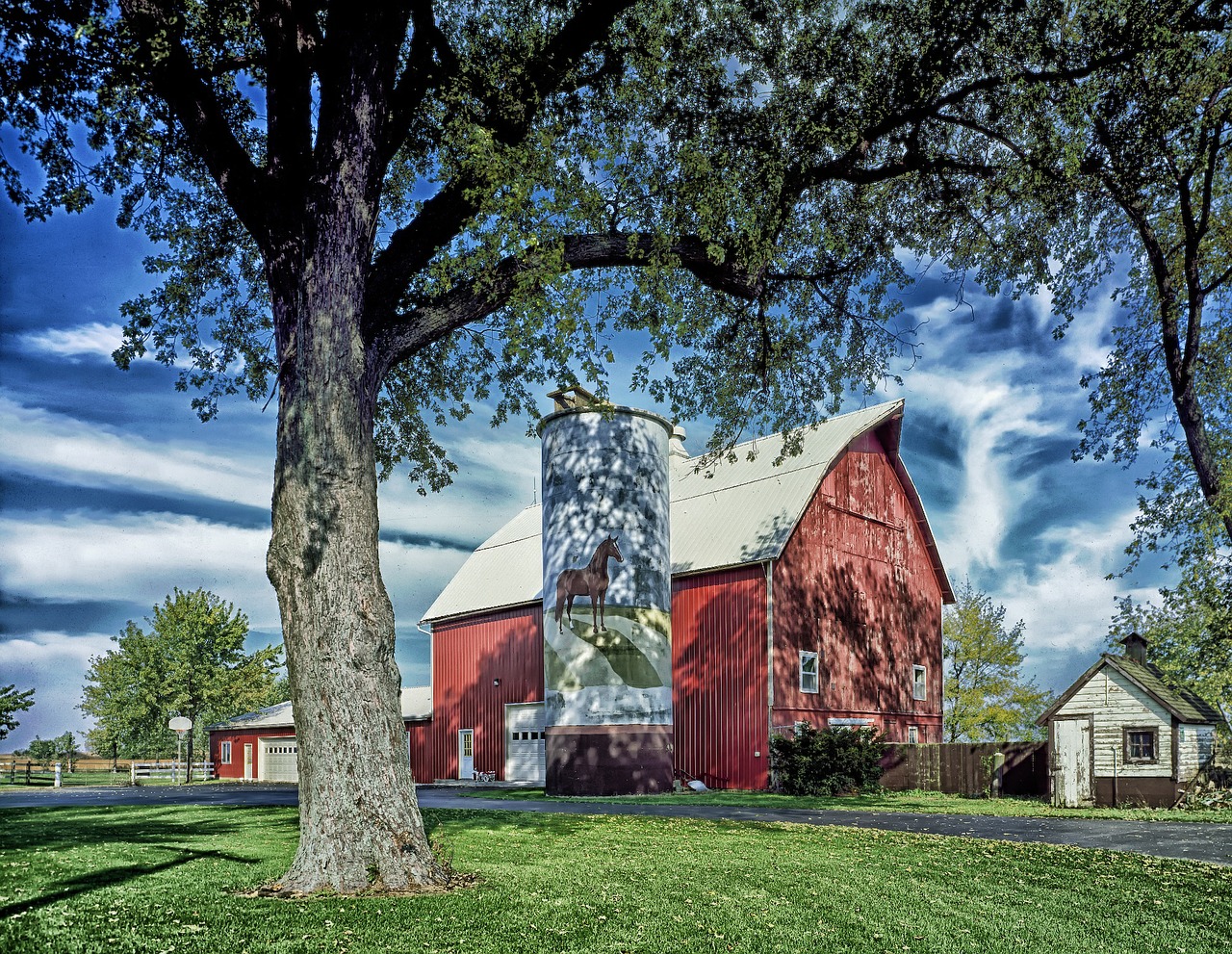 A farm in Illinois.